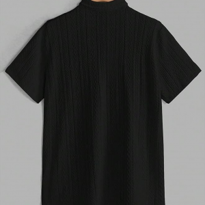 Men's Jacquard Chain Polo Shirt